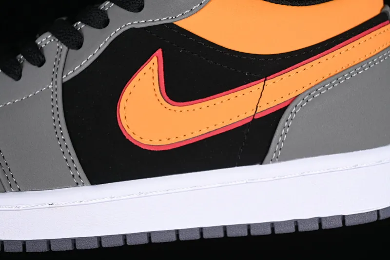 All categories Air Jordan Jordan series basketball shoes Air Jordan 1 Low Z version Air Jordan 1 Low "Black Orange" AJ1 Joe 1 light stone black and yellow FN7308-008